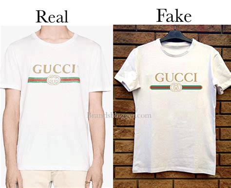 gucci t-shirt real vs fake